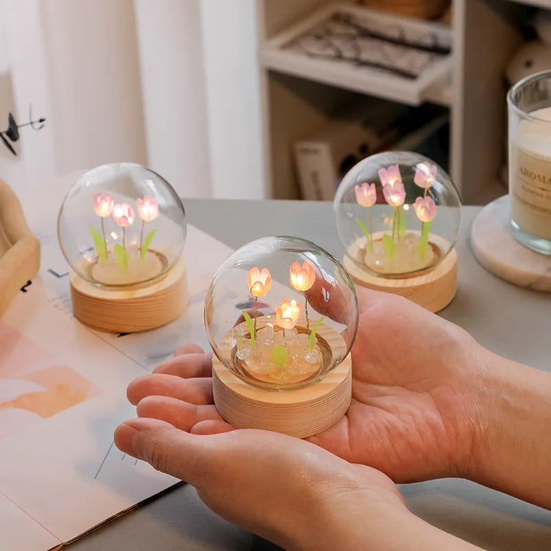 Mini Tulip Night Light By Handmade